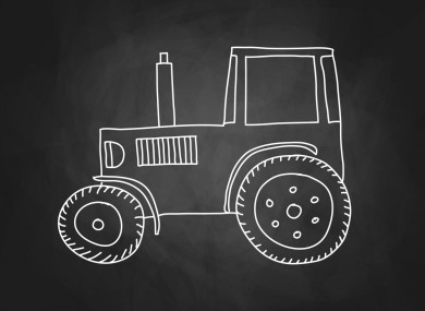 Tractor drawing