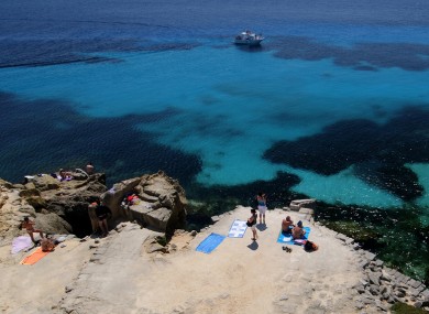 We hear the water's nice in Sicily this time of year