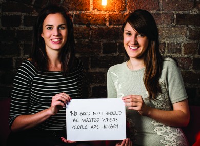FoodCloud's Aoibheann O’Brien (left) and Iseult Ward