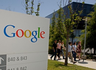 Google Inc. headquarters in California