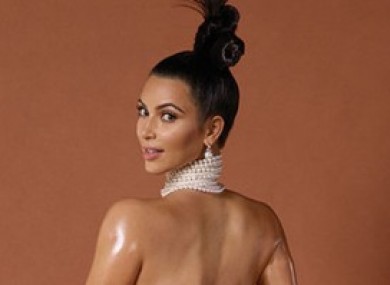 Kim Kardashian.