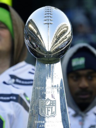 The Vince Lombardi trophy is what the NFL season is all about.
