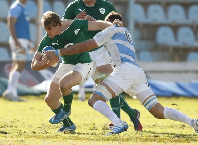Trimble's last Irish cap came against Argentina in June 2014.