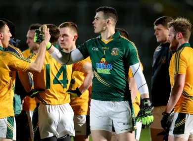 Celebration for Meath's Paddy O'Rourke tonight.