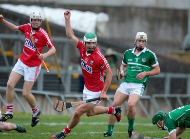 File photo: Shane Kingston celebrates his goal against Limerick in last year's minor semi-final.
