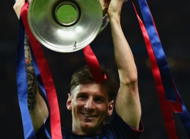 Lionel Messi has enjoyed arguably the best season of his career.