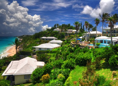 Bermuda, named as one of 30 tax havens on an EU blacklist.