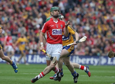 Brian Murphy in action for Cork in the 2013 All-Ireland final replay.
