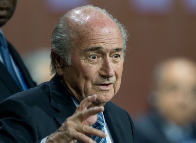 FIFA president Sepp Blatter has indicated he could stand for a sixth term.