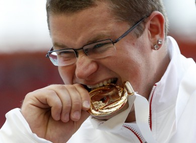 Two-time world champion hammer thrower Pawel Fajdek.