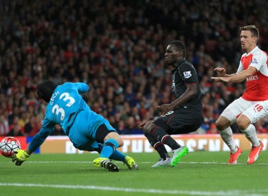 Cech was on fire at the Emirates.