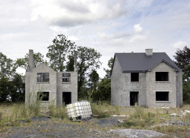A ghost estate in Co Leitrim