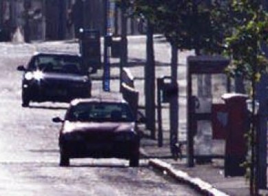 The Shankill Road in Belfast.