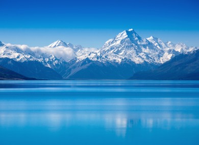 Lake Tekapo on New Zealand's South Island.
