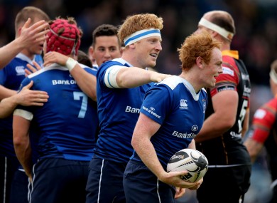 Cathal Marsh and James Tracy are just two of Leinster's youngsters to play during the World Cup.