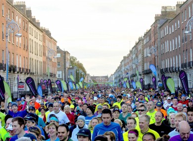 Thousands of runners will take to the streets on Monday.