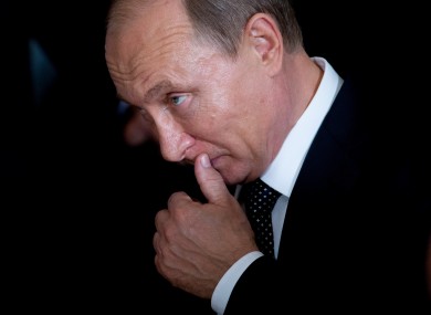 Russian President President Vladimir Putin