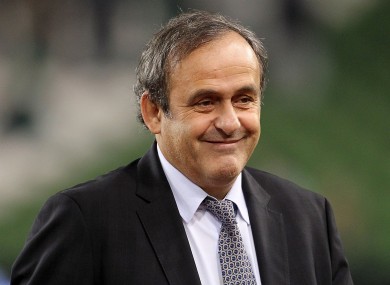 Michel Platini is among the candidates to take over as Fifa President.