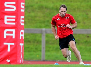 O'Leary: Left Munster for London Irish in the summer of 2012.