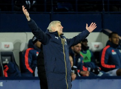 Arsenal manager Arsene Wenger is not happy with Uefa.