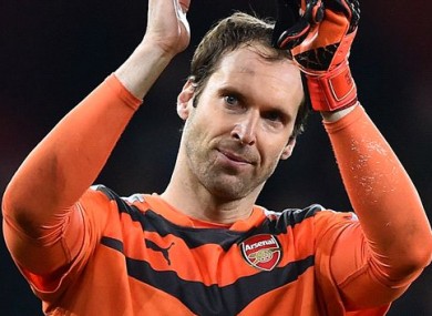 Petr Cech has impressed since signing for Arsenal in the summer.