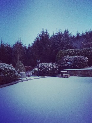 Amy Goodman from Silverbridge outside Dundalk had this view yesterday.