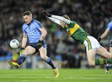 Paddy Andrews (left) scored 1-4 on the night.