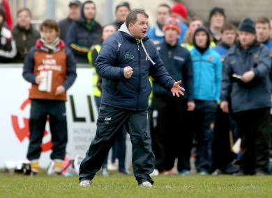 LIT manager Davy Fitzgerald (file photo).