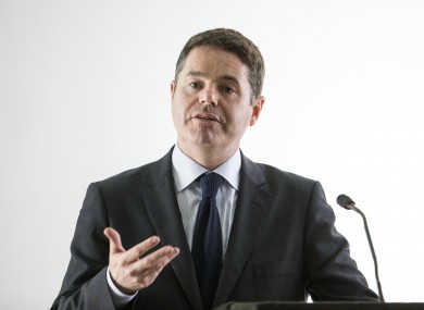 Minister for Transport, Tourism and Sport, Paschal Donohoe.