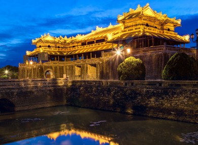 The Imperial Royal Palace of the Nguyen dynasty in Hue