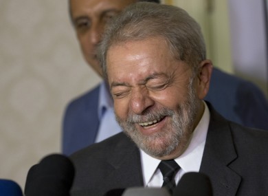 Brazil's former President Luiz Inacio Lula da Silva