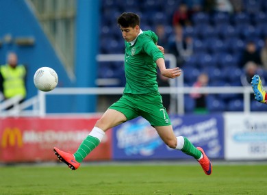 Oxford youngster Callum O'Dowda was on target for Ireland.