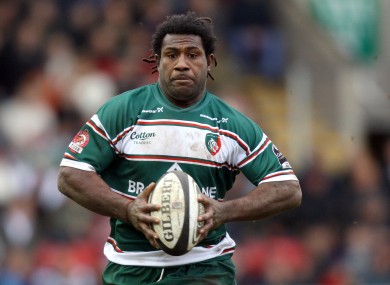 Rabeni spent five years at Leicester as well as featuring at two World Cups for Fiji.