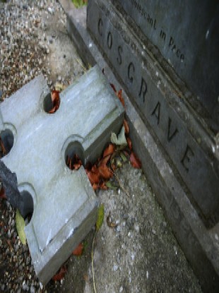 File photo of previous vandalism