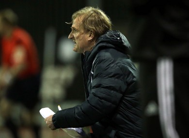 Finn Harps manager Ollie Horgan can take the night off.