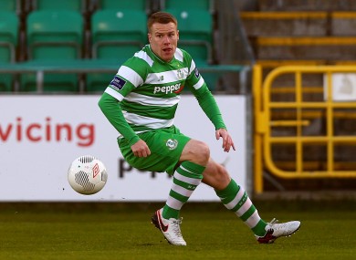 Danny North was on target for Shamrock Rovers.