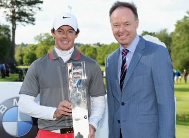Rory McIlroy wins the 2014 BMW PGA Championship
