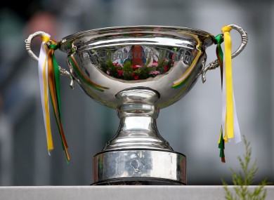 A general view of the Christy Ring Cup.