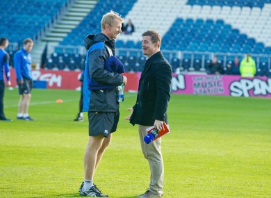 Brian O'Driscoll was speaking at the launch of eir Sport, formerly Setanta Sports and the eir Sport Pack. The eir Sport pack includes eir Sport 1 and eir Sport 2; BT Sport 1, BT Sport 2, BT Sport Europe and BT Sport ESPN.