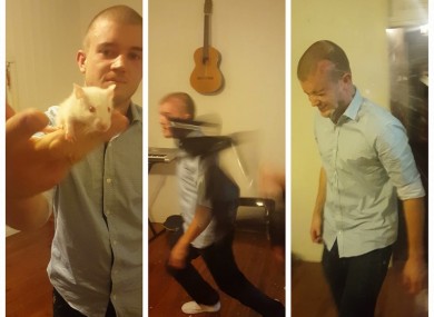 Matthew Maloney, who was given a community service order after biting off a live rat's head on video.