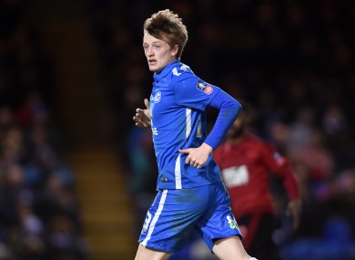 Chris Forrester was recently named as Peterborough's new captain.