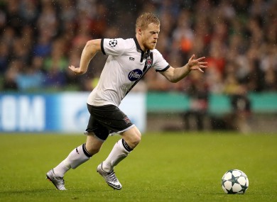 Horgan: one of the outstanding men in Dundalk's European adventure.