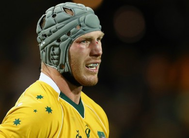 Wallabies flanker David Pocock