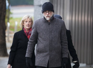Bernadette Scully's partner, Andrius Kozlovskis, as he arrives at Central Criminal Court in Dublin.