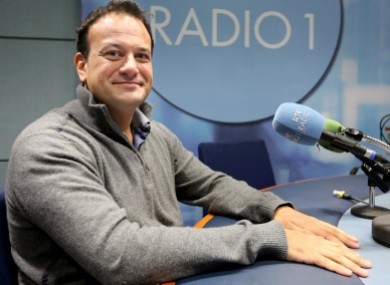 Leo Varadkar is going behind the mic.