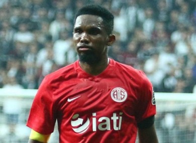 Samuel Eto'o (file pic).