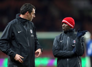 Paul Clement (left) has worked with Claude Makelele at Paris Saint-Germain and at Chelsea.