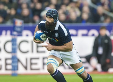 Strauss sustained the injury in Paris last weekend.