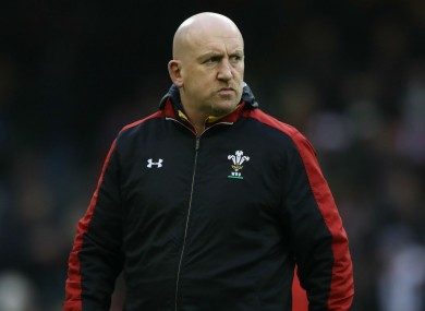 Wales defence coach Shaun Edwards.