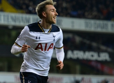 Christian Eriksen has been a key part of Tottenham's title challenge.